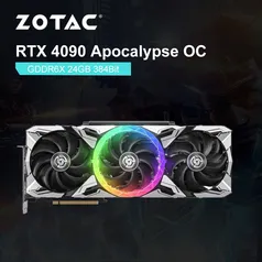 Placa de vídeo RTX 4090 GDDR6X NVIDIA GPU 4nm 24GB 384Bit