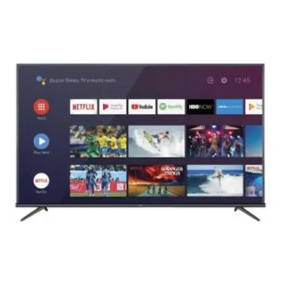 [APP] Smart TV LED 50" Android TV TCL 50P8M 4K UHD | R$1.614