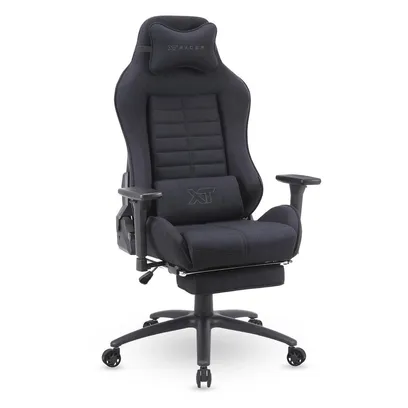 Foto do produto Cadeira Gamer e Escritório Xt Racer Platinum W Styles e Tecido,preto