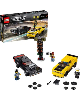 LEGO Speed Champions 75893 Dodge Challenger 2018 e Charger 1970 | R$172