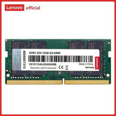 Memória RAM Lenovo para Notebook 8GB 3200 DDR4