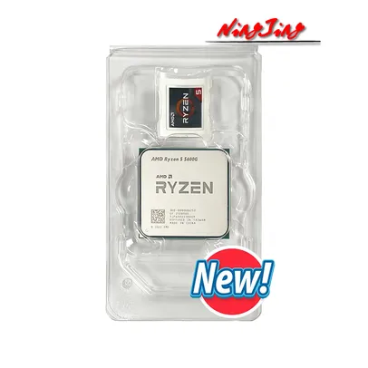 Processador Amd ryzen 5 5600g novo r5 5600g 3.9ghz seis núcleo doze linha 65w processador cpu l3