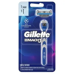 Aparelho De Barbear Gillette Mach3 Champions League 1 Unidade