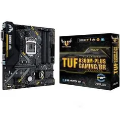 Placa mãe Asus Tuf B360M-PLUS | R$ 569