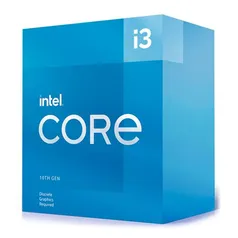 Processador Intel Core i3-10105F, 3.7GHz (4.4GHz Max Turbo), Cache 6MB, Quad Core, 8 Thread