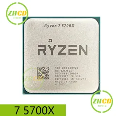 (TAXA NÃO INCLUSA) Ryzen 7 5700X R7 5700X 3.4GHz Octa core de 16 threads 7 nm L3 = 32