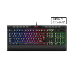 Teclado Semi Mecânico PADRÃO ESPANHOL Havit | R$49