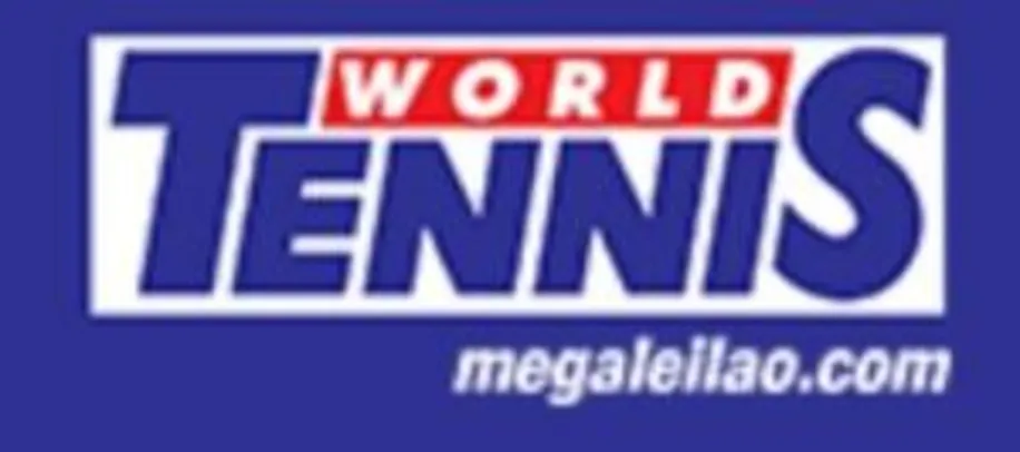 MegaLeilão World Tennis: roupas, calçados e acessórios com desconto!