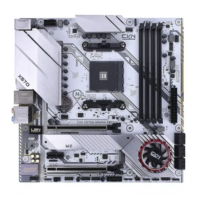 Placa Mãe Colorful CVN X570M Gaming Frozen V14 Chipset X570 AMD AM4 mA