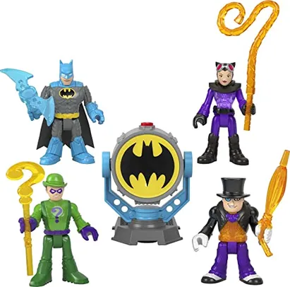 Imaginext DC Super Friends Multi-Pack Bat-Tech, Multicolorido