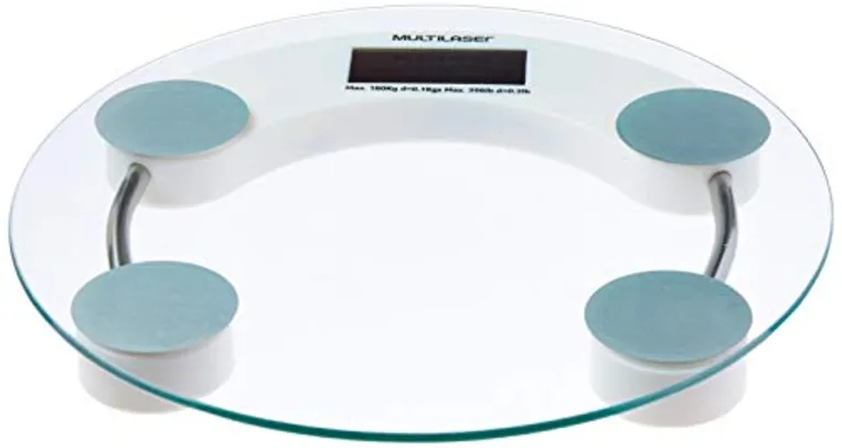 Balança Eatsmart Digital LCD, Multilaser, HC039, Branco