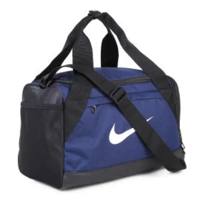 Mala Nike Brasilia Small Duff - Azul e Preto | R$ 56