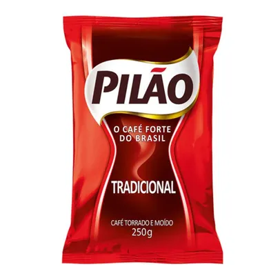 [APP | Mega Vip] Café Pilão Torrado e Moído Tradicional Almofada 250g