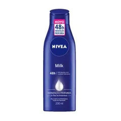 Loção Hidratante Corporal Nivea Milk - 200ml | R$7