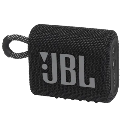 Caixa de som Portátil JBL GO3 BLK com Bluetooth Preto - JBLGO3BLK