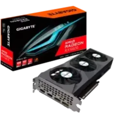 Placa de Vídeo Gigabyte AMD Radeon RX 6600 EAGLE 8G, 8GB, GDDR6, FSR, Ray Tracing