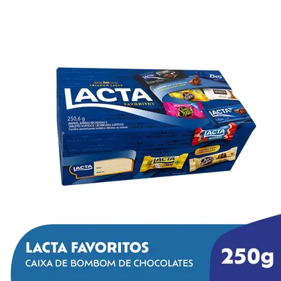 [Compre 2 / Appl / Ame]  Caixa de Bombom de Chocolates Lacta Favoritos - 250g