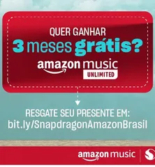 [Novos usuários] Amazon Music Unlimited - 3 Meses Grátis