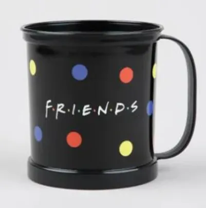 Caneca Friends preta | R$10