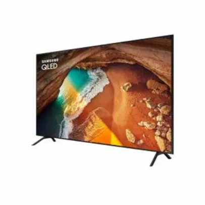 TV QLED 55" Samsung Smart TV Q60 4K 4 HDMI 2 USB 120Hz - R$2849