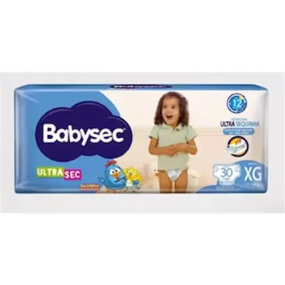 (REGIONAL) Fralda Babysec Xg 30un | Carrefour | iFood