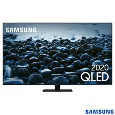 Samsung Smart TV QLED 4K Q80T 55", Pontos Quânticos, Modo Game, Som em Movimento, Alexa built in, Borda Infinita - R$4999