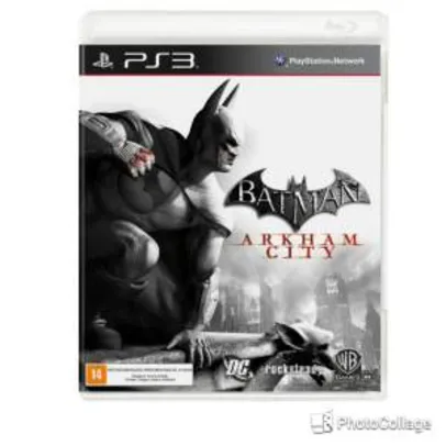 [Sou Barato] Batman: Arkham City PS3 - R$42