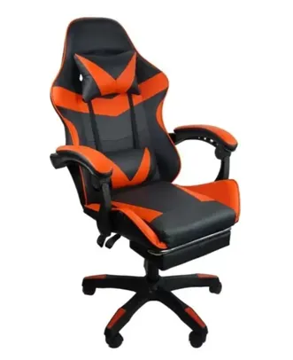 Cadeira Gamer Webshop Stillus, Até 120KG, Ergonômica, Apoio Para os Pés, Vermelho