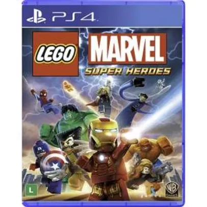 [Americanas] Game - Lego Marvel Super Heroes - PS4 por R$ 78