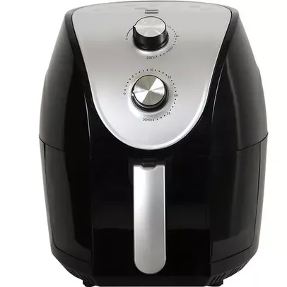 [AME SC R$158] Fritadeira Elétrica sem óleo 3,5L 1400W Preto - Fun Kitchen