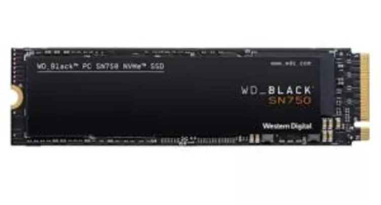 WD BLACK SN750 1TB - SSD M.2 NVME R$777