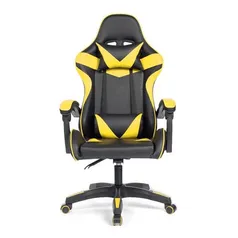 [CC AME R$395] Cadeira Gamer Prizi Amarela - Pz1005