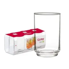 Jogo de Copos Cristar Long Drink Alegro 348ml 6 Peças