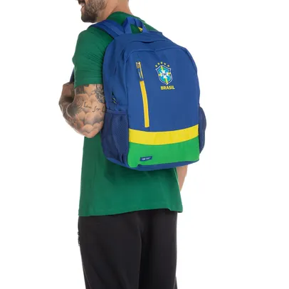 Mochila do Brasil CBF Detalhe Zíper