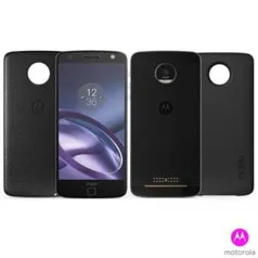 Moto Z Power Edition Preto Motorola com tela de 5,5, 4G, 64 GB e Camera de 13 MP - XT1650 - R$1644