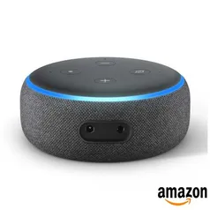 Smart Speaker Amazon com Alexa Preto - ECHO DOT 3ª Geração