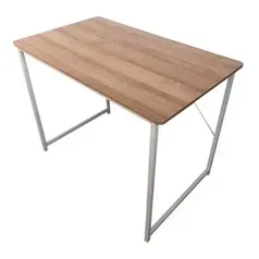 Mesa Multiuso Retangular 100x60x74cm MDF Bege Kesh