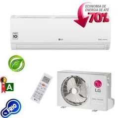 Ar Condicionado Split LG Dual Inverter 9000 Btus Frio 220v por R$ 996