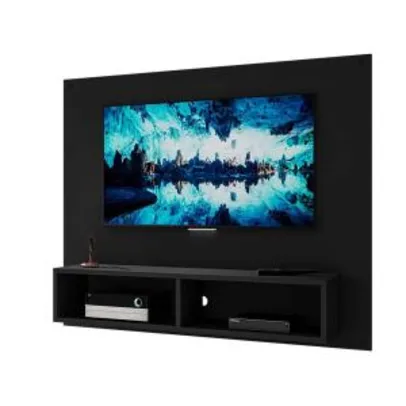 Painel para TV até 43 Polegadas Cairo Preto | R$108