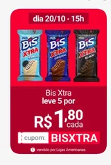 Bis Xtra ao Leite 45g - 3 Sabores