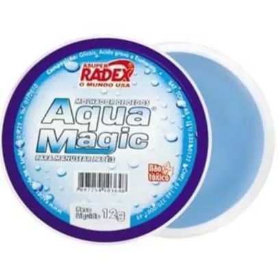 Molhador De Dedo Creme Aqua Magic Radex 12 Gr | R$2,39
