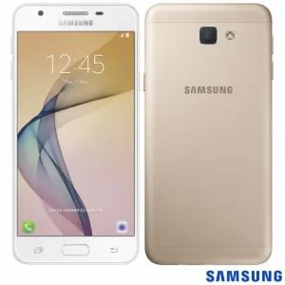 Samsung Galaxy J5 Prime Dourado com Tela 5”, 4G, 32 GB e Câmera de 13 MP - SM-G570MWDGZTO - SGG570MWDRD. R$ 635,76