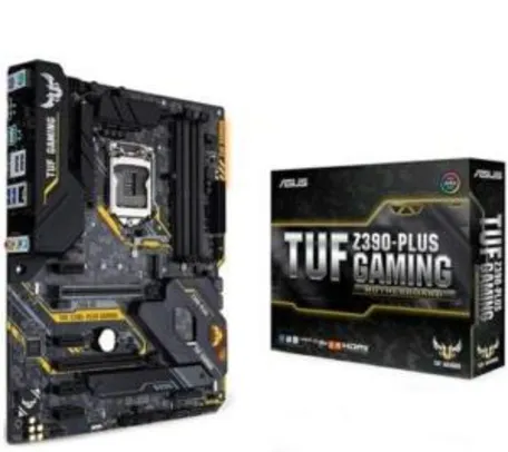 Placa-Mãe Asus TUF Z390-Plus Gaming, Intel LGA 1151, ATX, DDR4