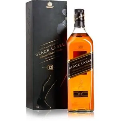 [AME- R$100] Whisky Johnnie Walker Black Label 1000ml - R$107