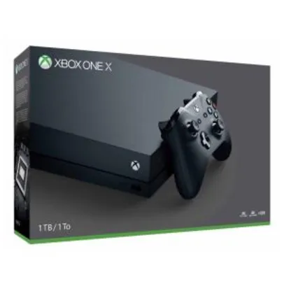 Xbox One X - R$ 2890