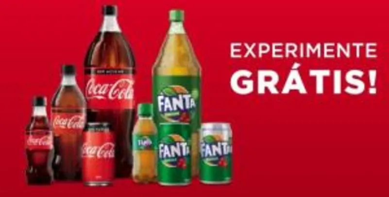 Cashback Coca-Cola (sem açúcar) e Fanta Guaraná!! Cadastre o cupom fiscal e receba até R$ 20 de volta