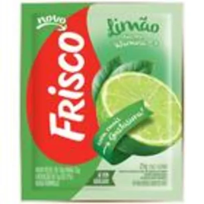 Kit com 150 refresco em pó frisco limão 25 g