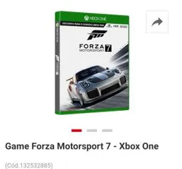 Forza 7 XBOX One - R$64