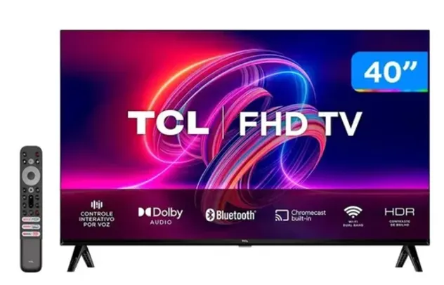 Smart TV 40” Full HD LED TCL 40S5400A Android