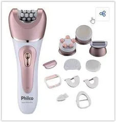 Depilador Philco Aqua Deluxe Plus PDP02 Rosa - Bivolt | R$ 238